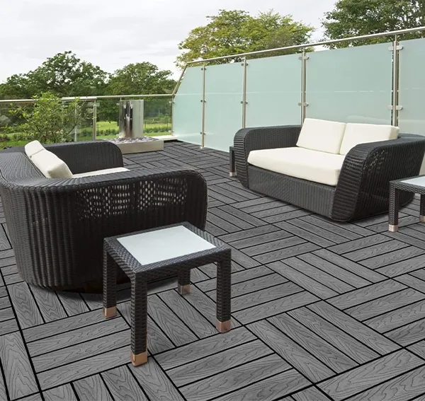 WPC outdoor flooring by Nirmaan Groups – stylish, durable decking